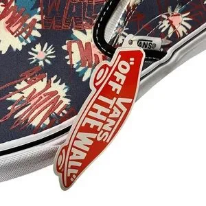 Vans | Shoes | Nwt Vans Blue Floral Classic Slip Ons Mens  display picture 3